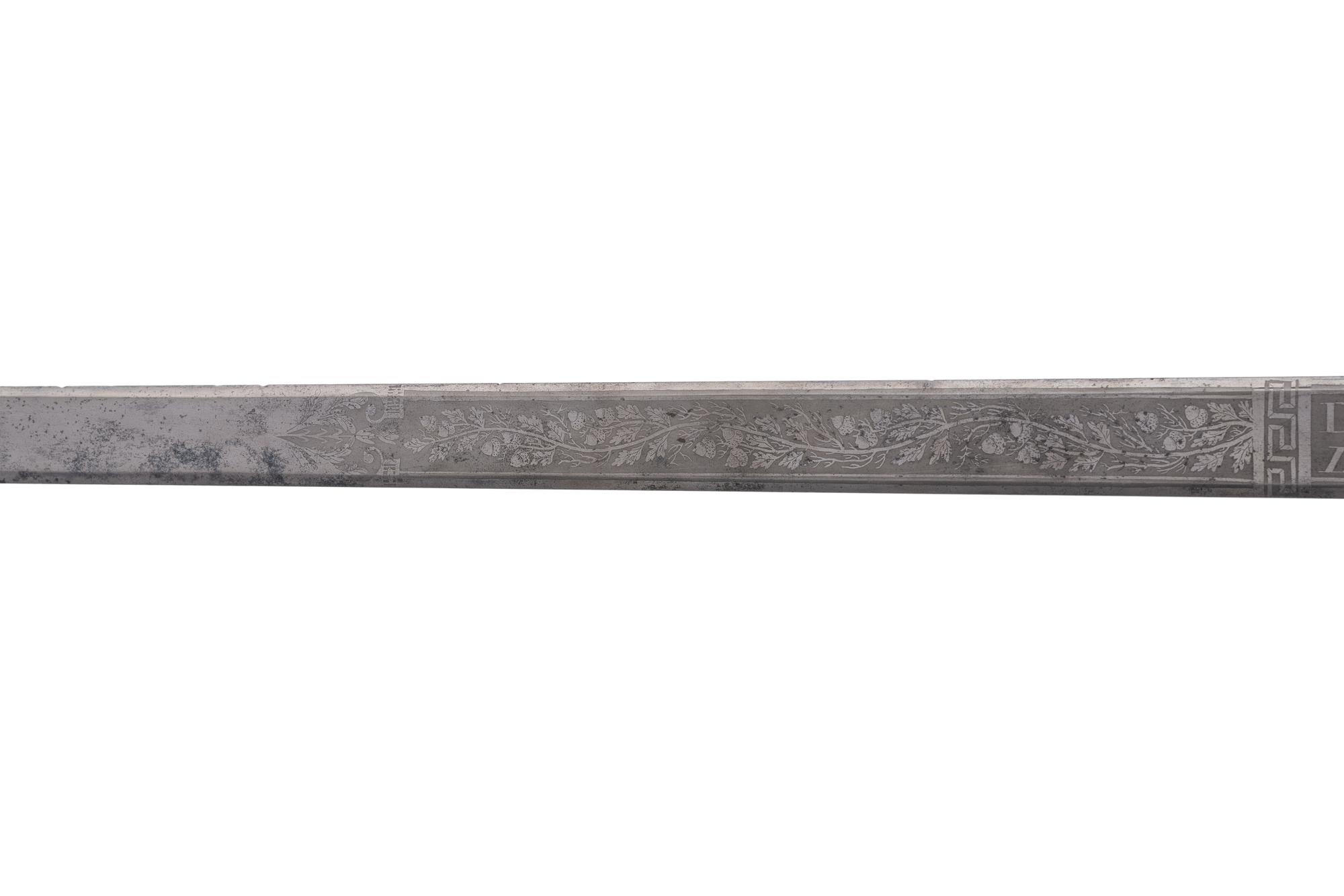 A Rare William Rose War of 1812 Lake Champlain Congressional Presentation Sword of Sailing Master Daniel Ricard