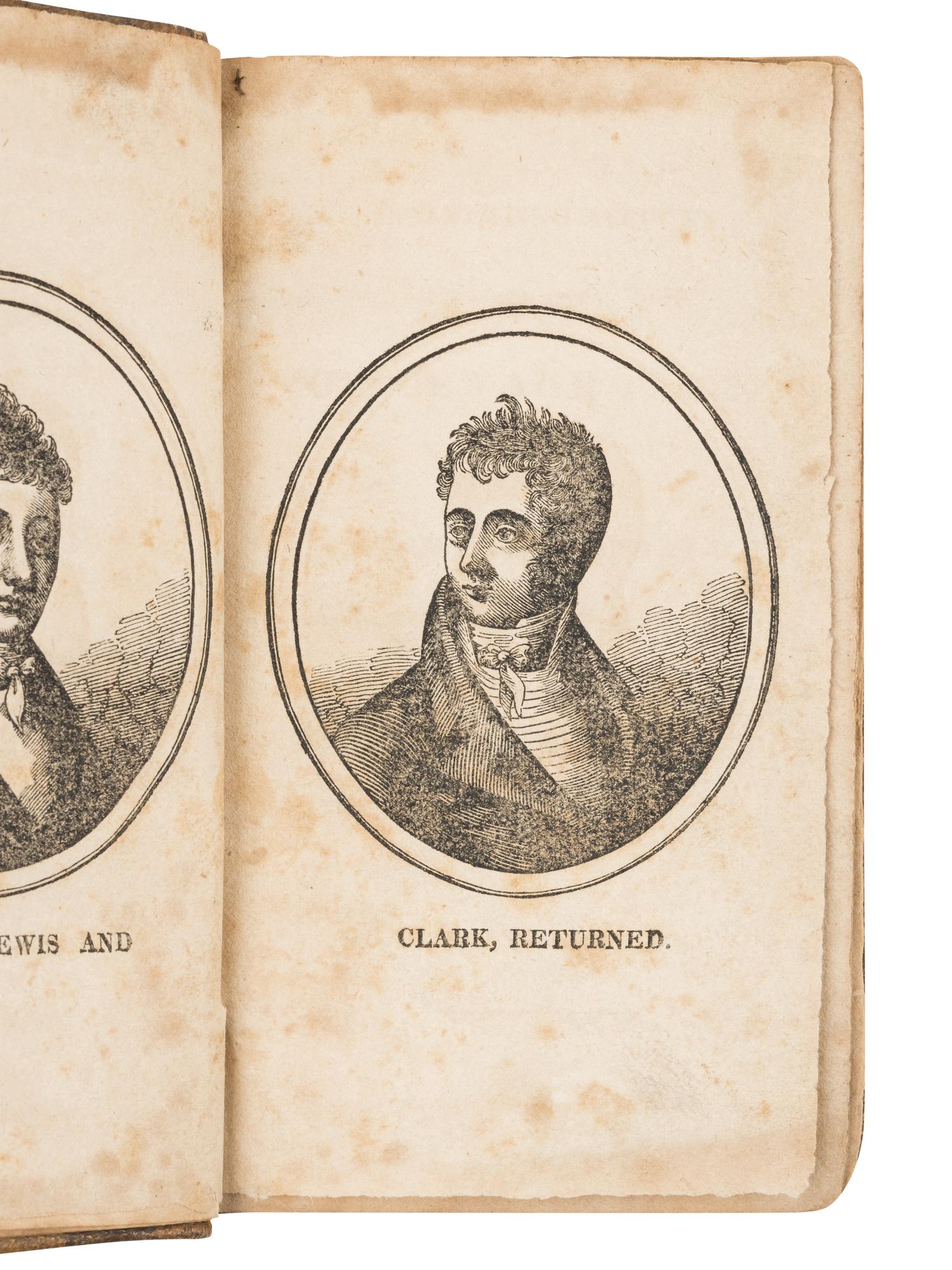 FISHER, William. An Interesting Account of the Voyages and Travels of Captains Lewis and Clark . Baltimore: Anthony Miltenberger, [1812].