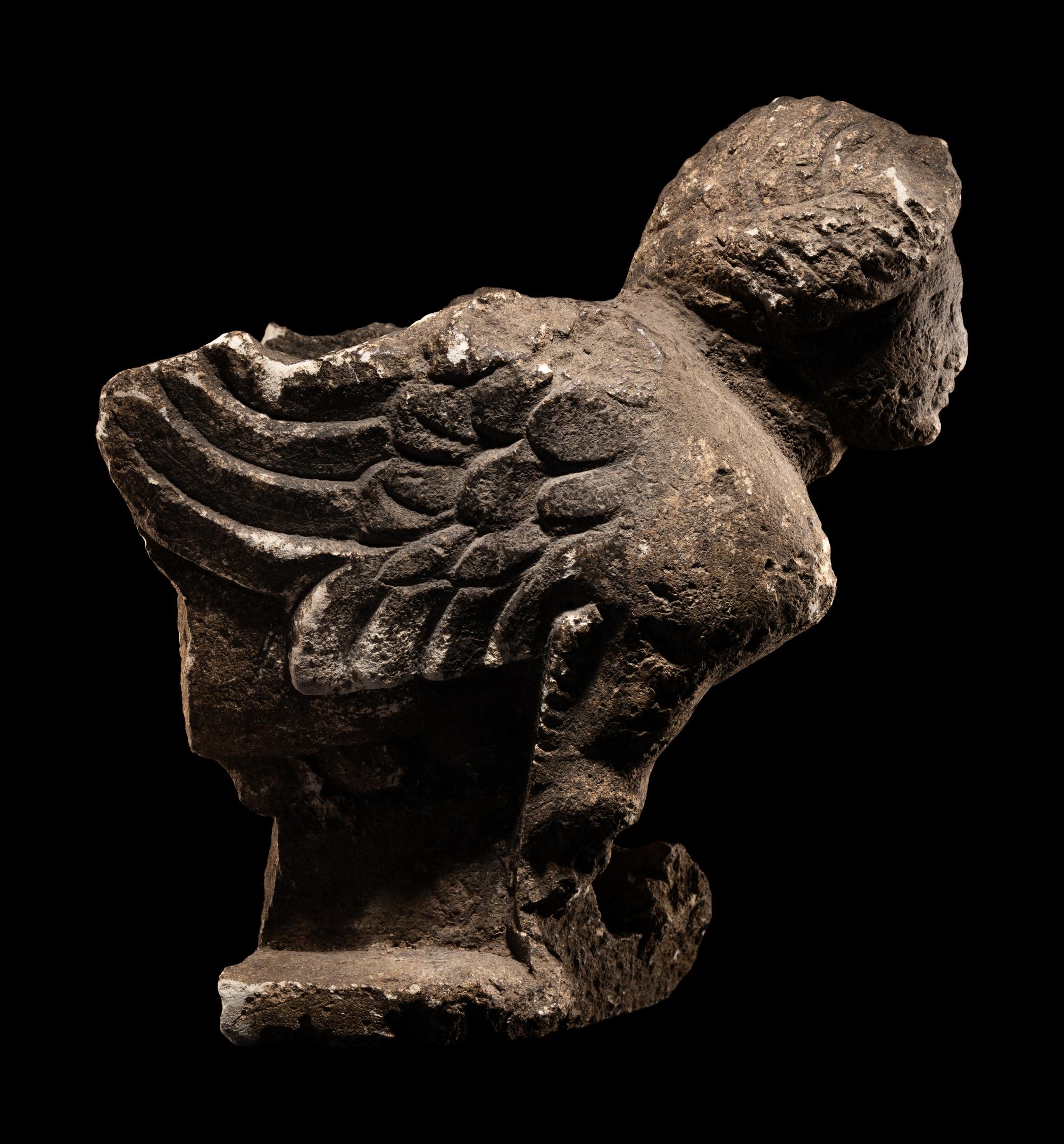 A Greco-Phoenician Limestone Sphinx