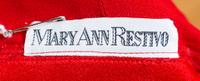 A Mary Ann Restivo Red Kimono, No size.
