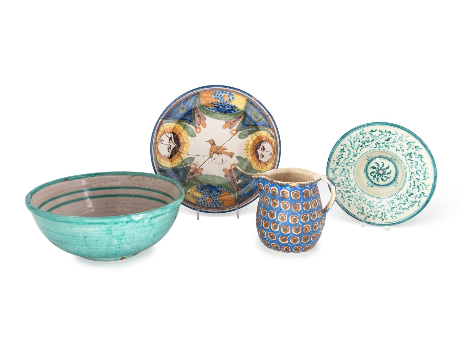 Eleven Italian Ceramic Articles
