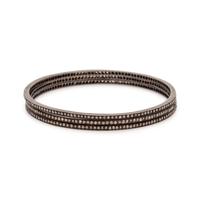 COLORED DIAMOND BANGLE BRACELET SET