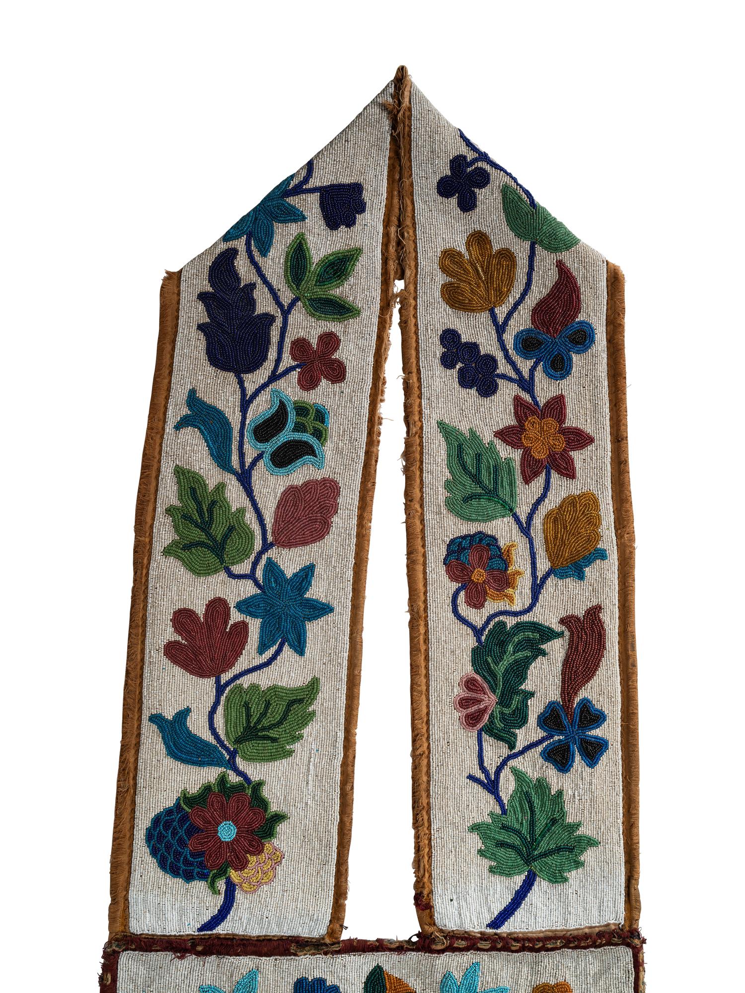 Anishinaabe Beaded Bandolier Bag