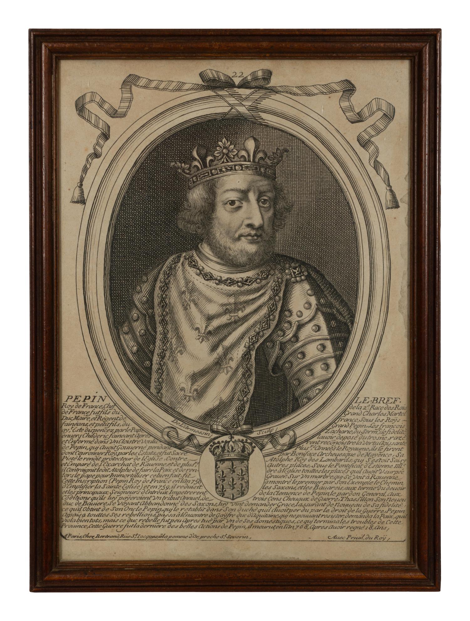 A Set of Twenty-Two Framed French Engravings
