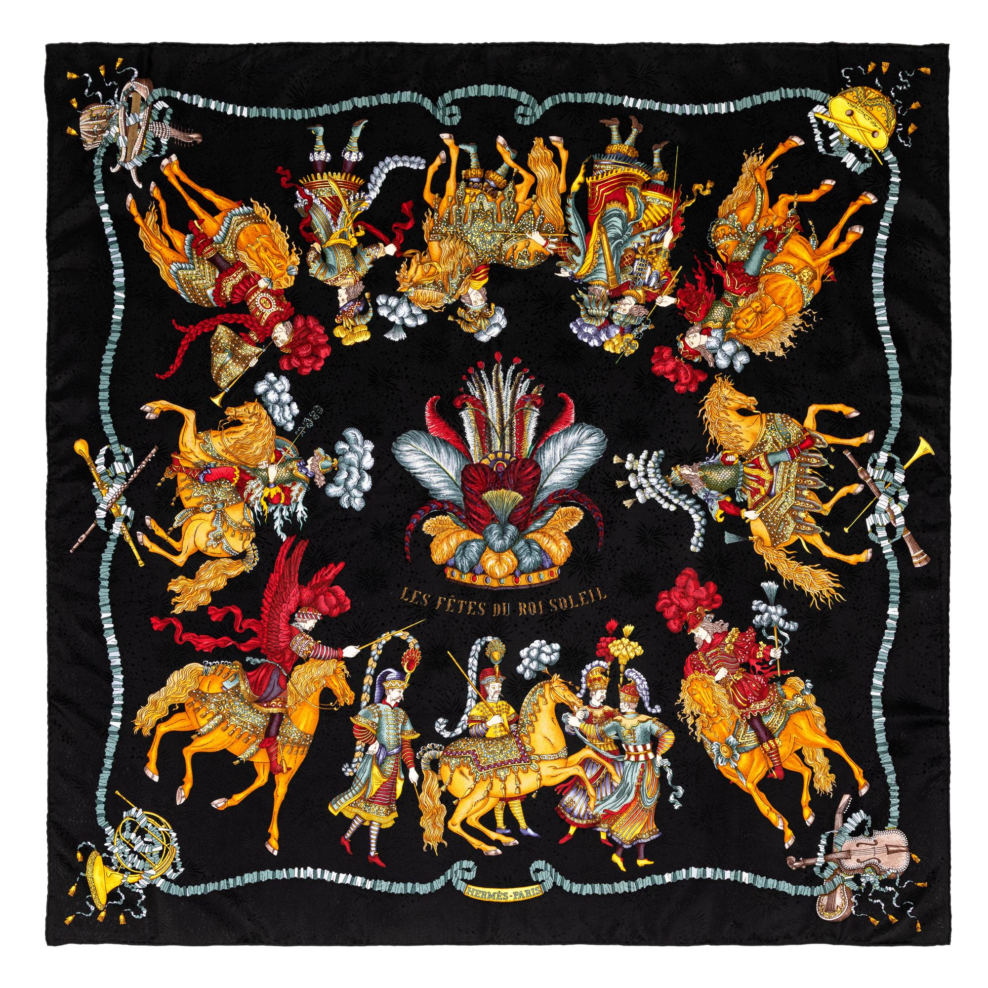Hermès 90cm Silk Scarf