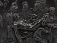 A Wedgwood Basalt Relief Plaque Depicting the Death of Meleager