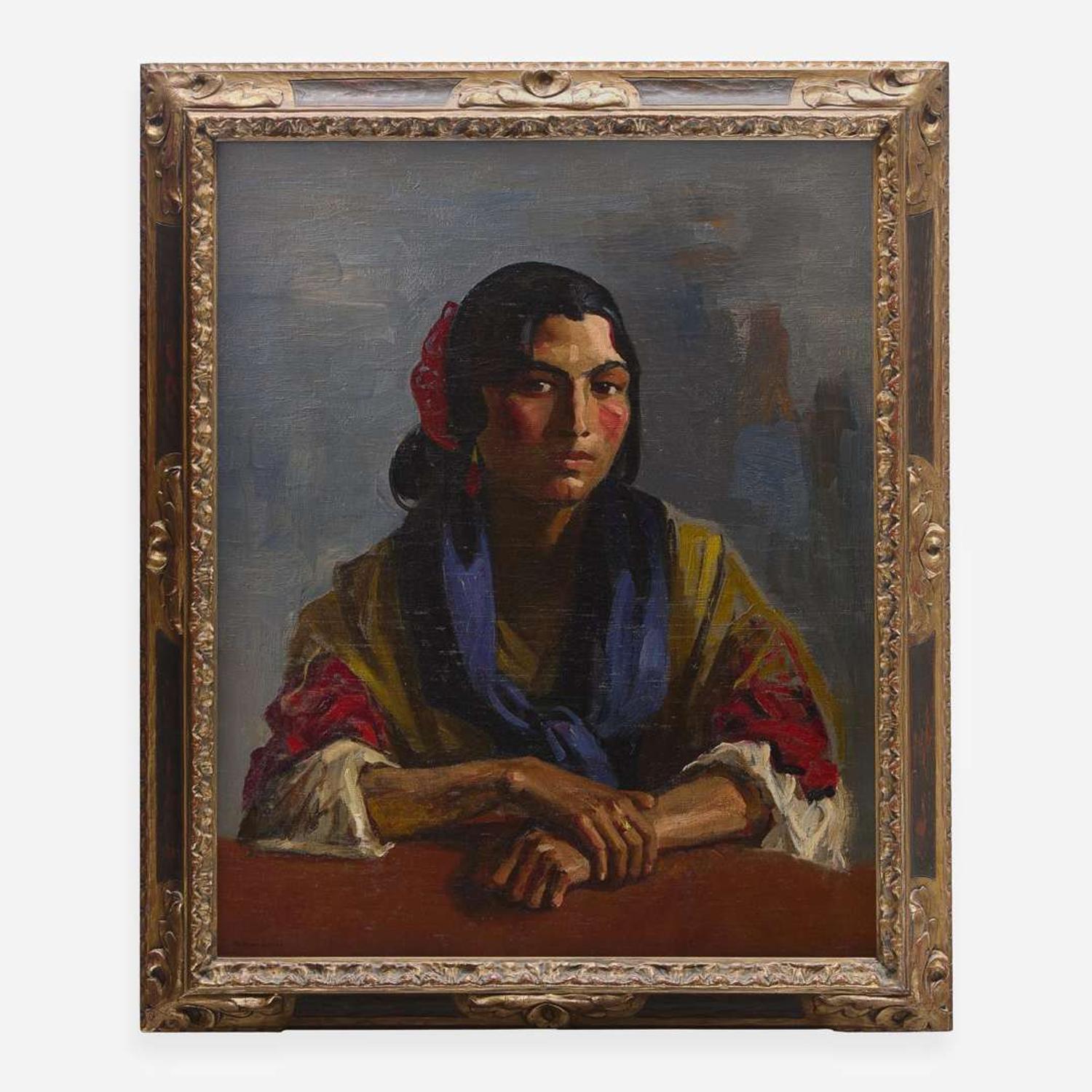 Robert Henri (American, 1865-1929) - Spanish Gypsy (Dolores)