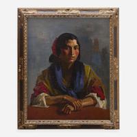 Robert Henri (American, 1865-1929) - Spanish Gypsy (Dolores)