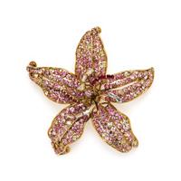 Iradj Moini, Rhinestone Lily Brooch