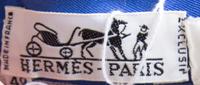 An Hermes Silk Horse Motif Top Ensemble, Size 42.