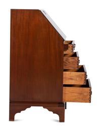 A Federal Style Inlaid Mahogany Slant Front Desk