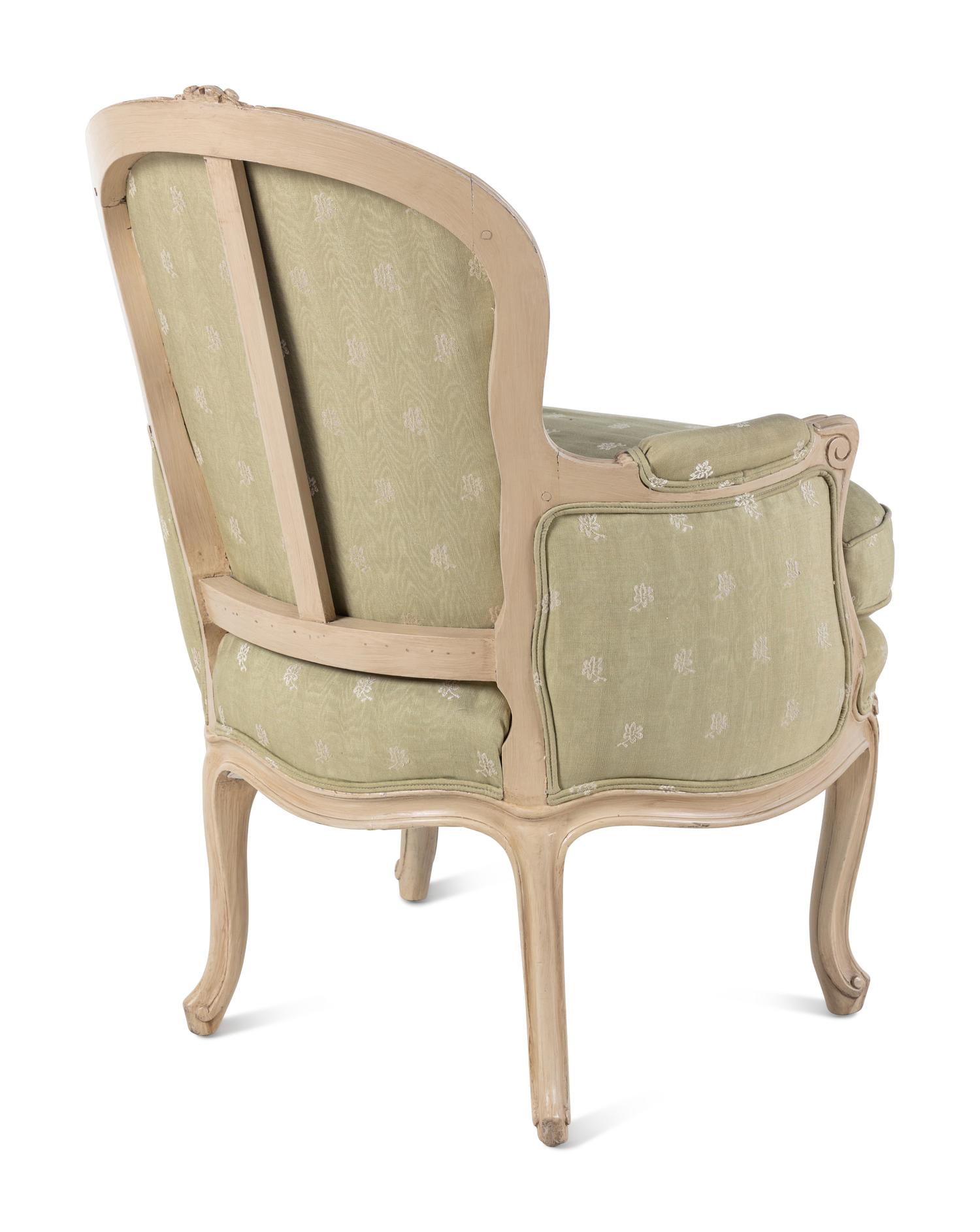 A Louis XV Painted Bergère