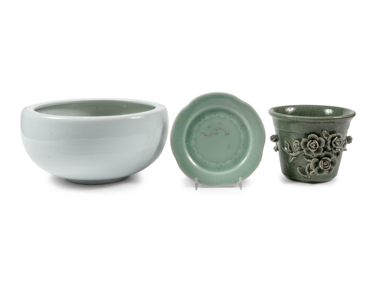 Three Asian Porcelain Wares