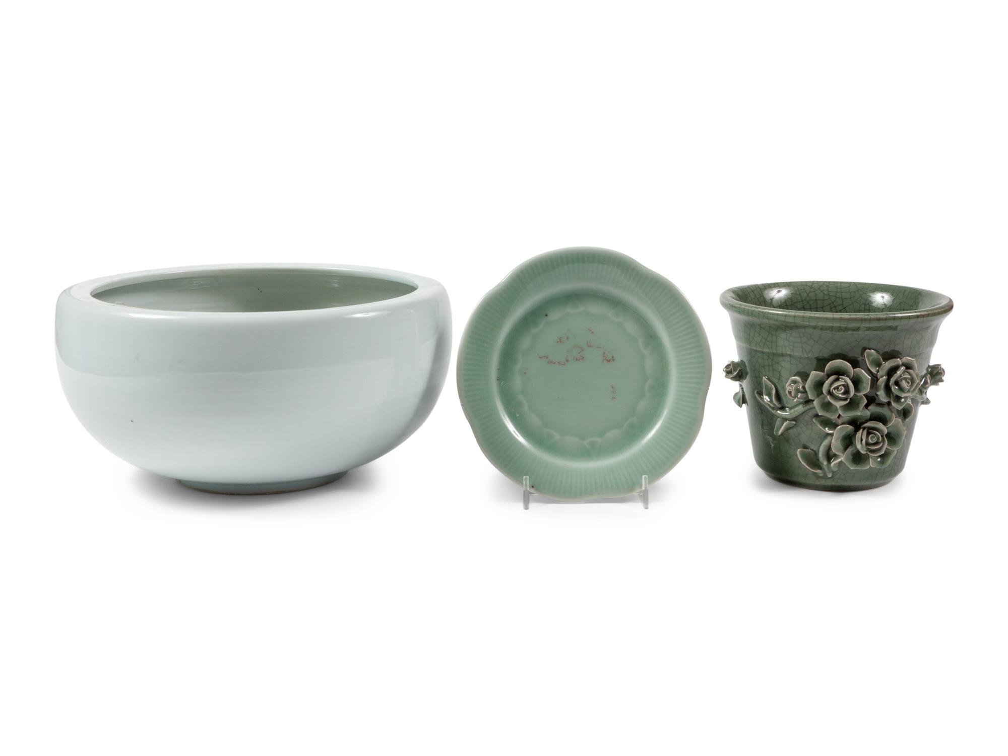 Three Asian Porcelain Wares