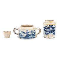 A Group of Three Dutch Delft Articles