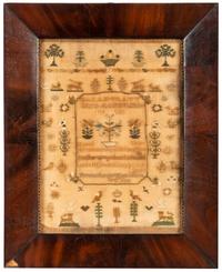 An Embroidered Needlework Sampler