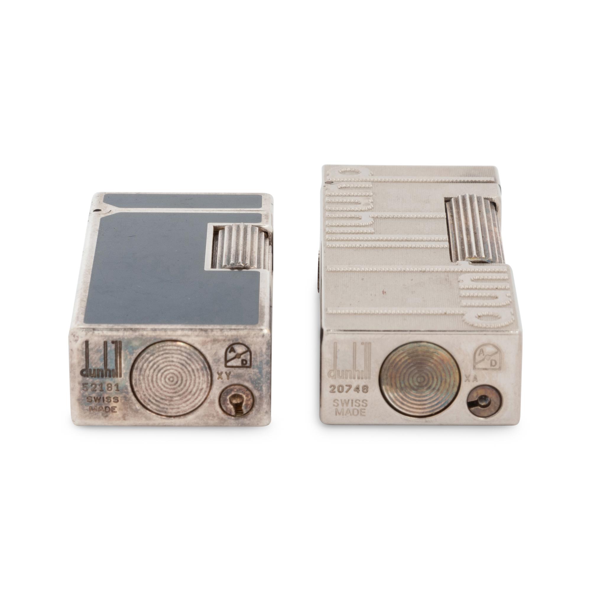 COLLECTION OF DUNHILL LIGHTERS