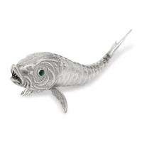 Five Silver Articulated Fish