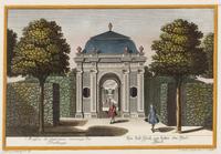 Four German Prints Depicting Gardens — 18TH/19TH CENTURY