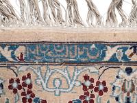A Habibian Nain Silk and Wool Blend Rug