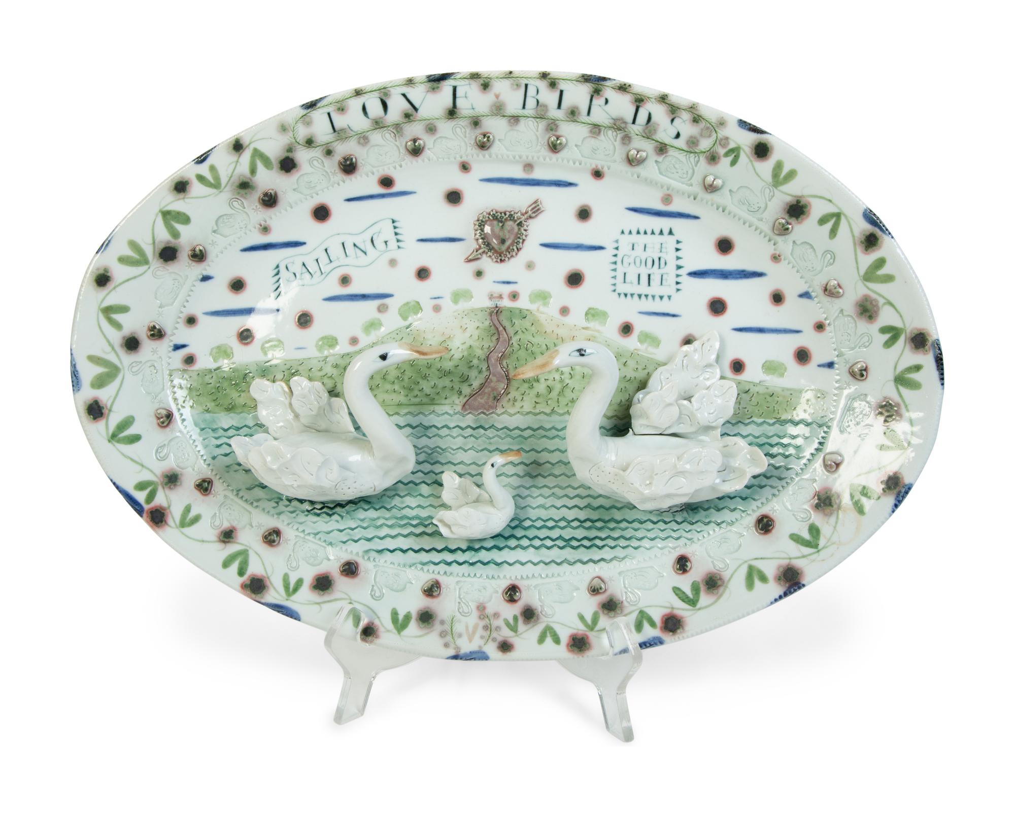A Group of Five Pieces of Pottery by Mara Superior — 20TH CENTURY