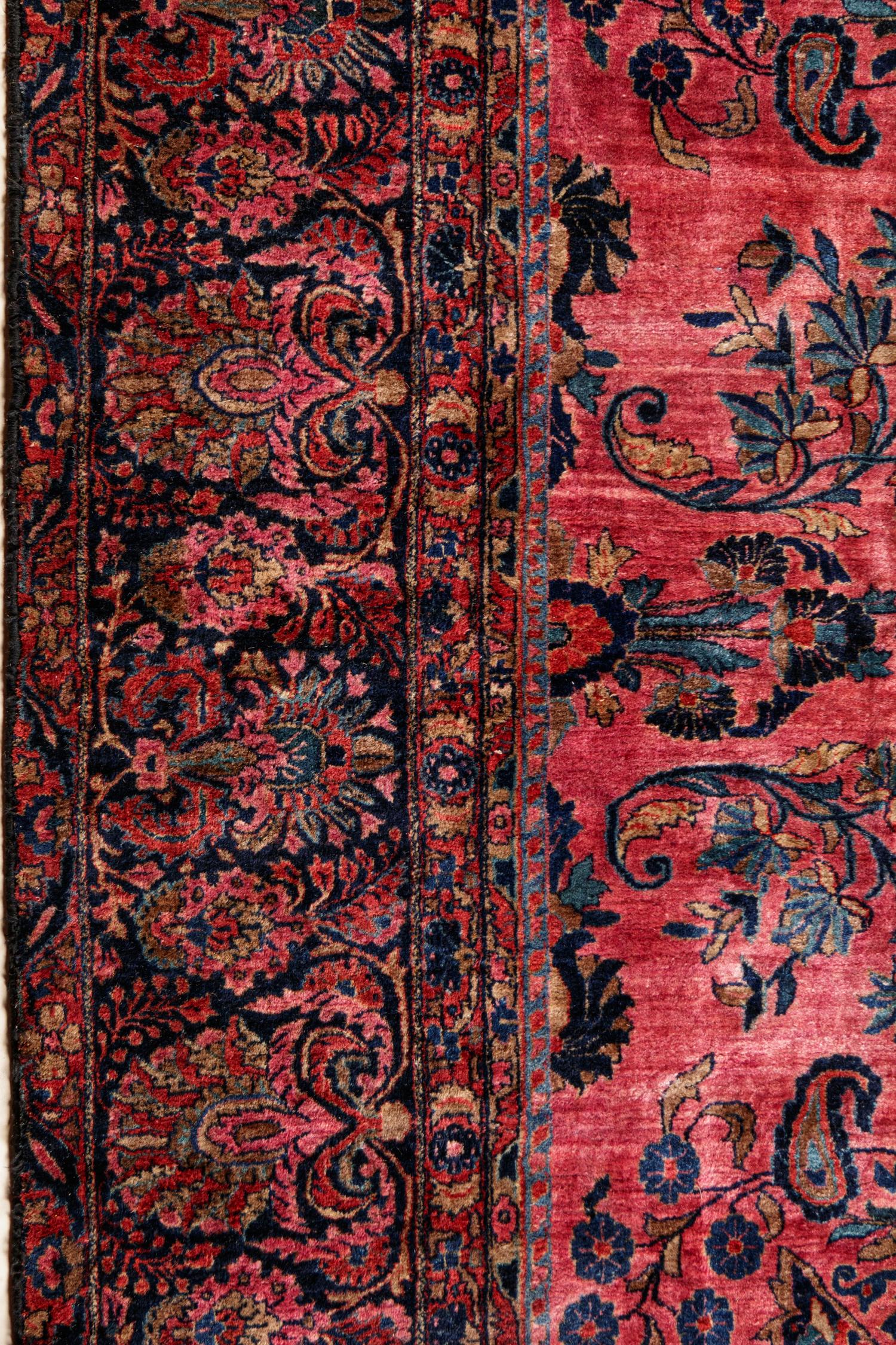 A Sarouk Wool Rug