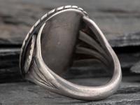 Navajo Silver and #8 Turquoise Ring