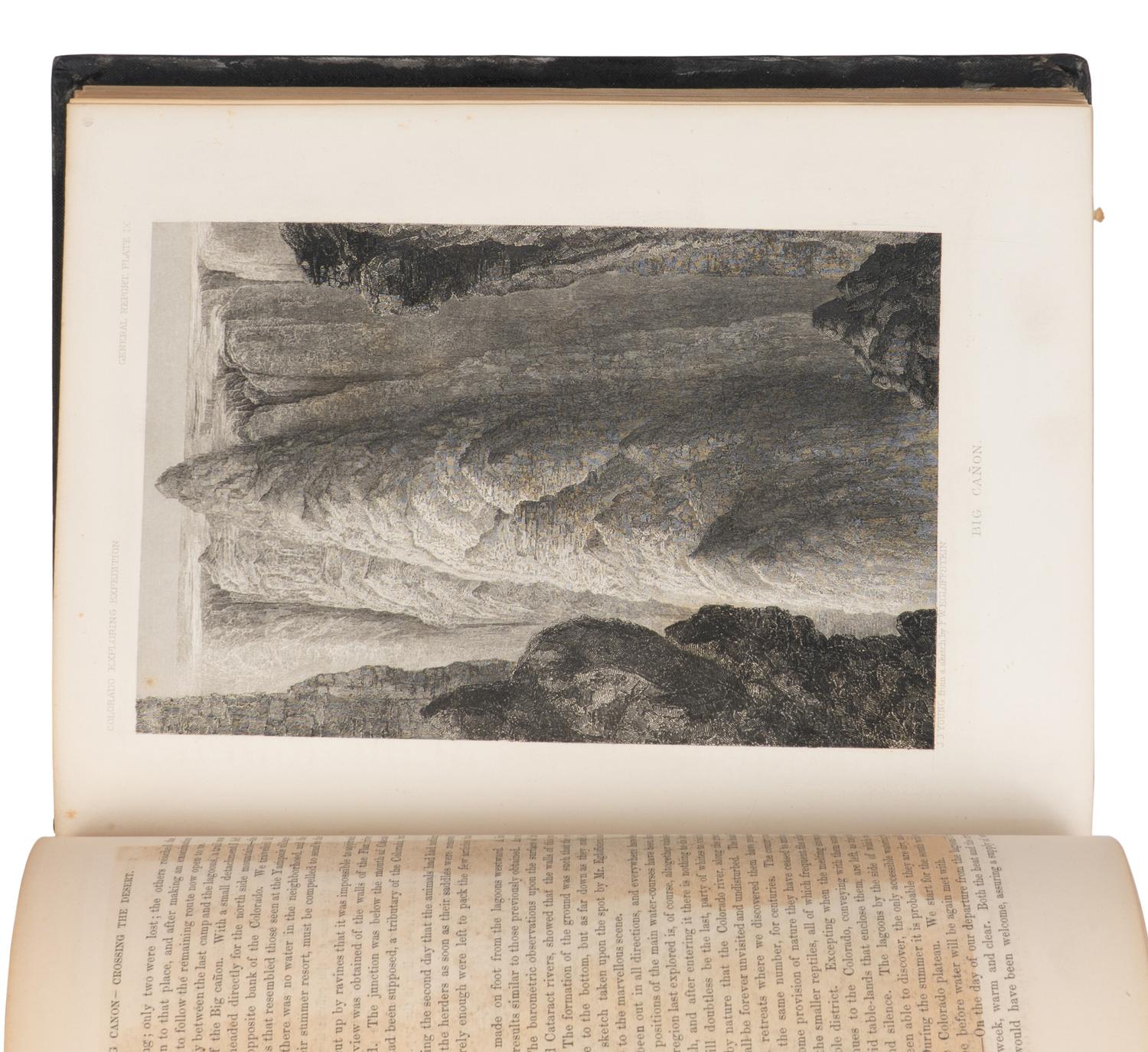 IVES, Joseph Christmas (1829-1868). Report Upon the Colorado River of the West, Under the Direction of the Office of Explorations and Surveys... Washington: Government Printing Office, 1861.