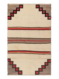 Navajo Double Saddle Blanket [Rug]