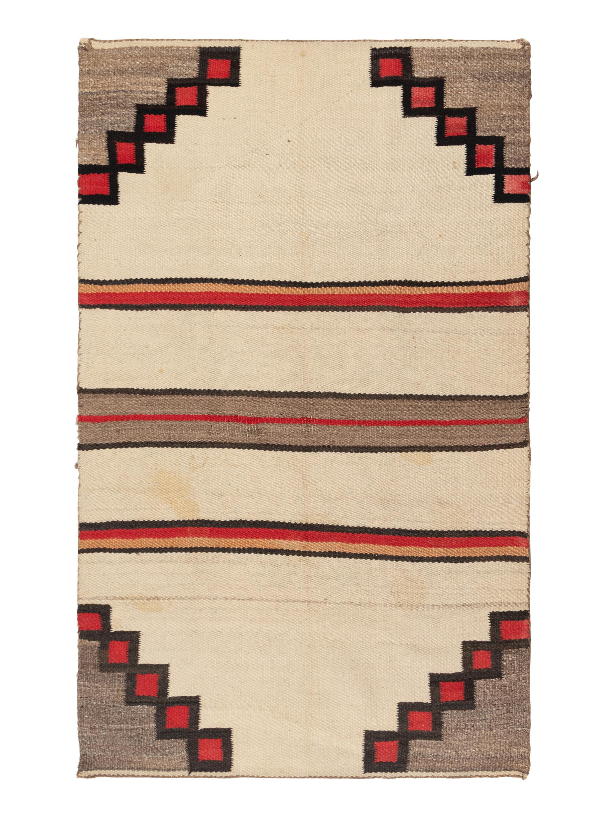 Navajo Double Saddle Blanket [Rug]