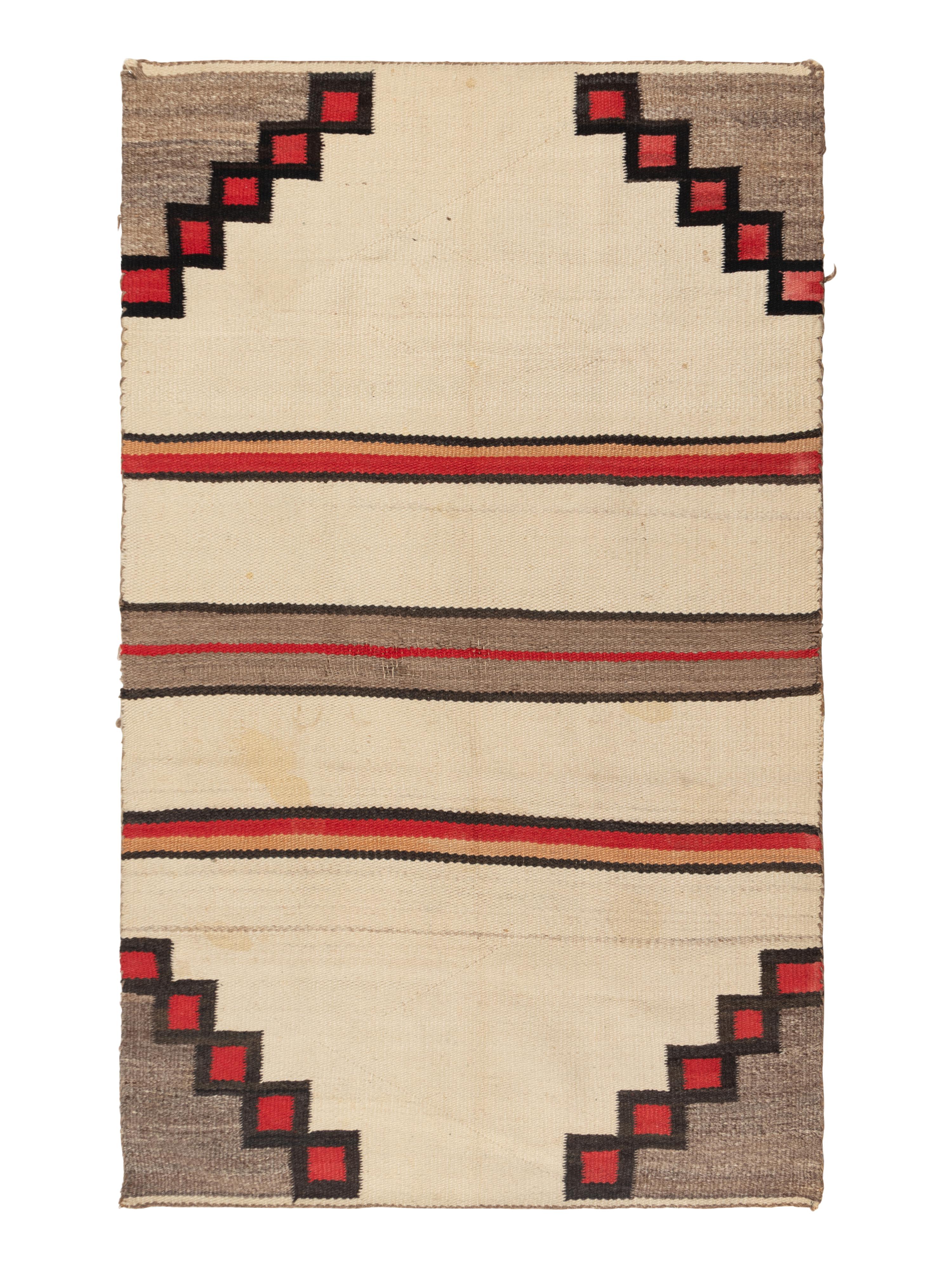 Navajo Double Saddle Blanket [Rug]