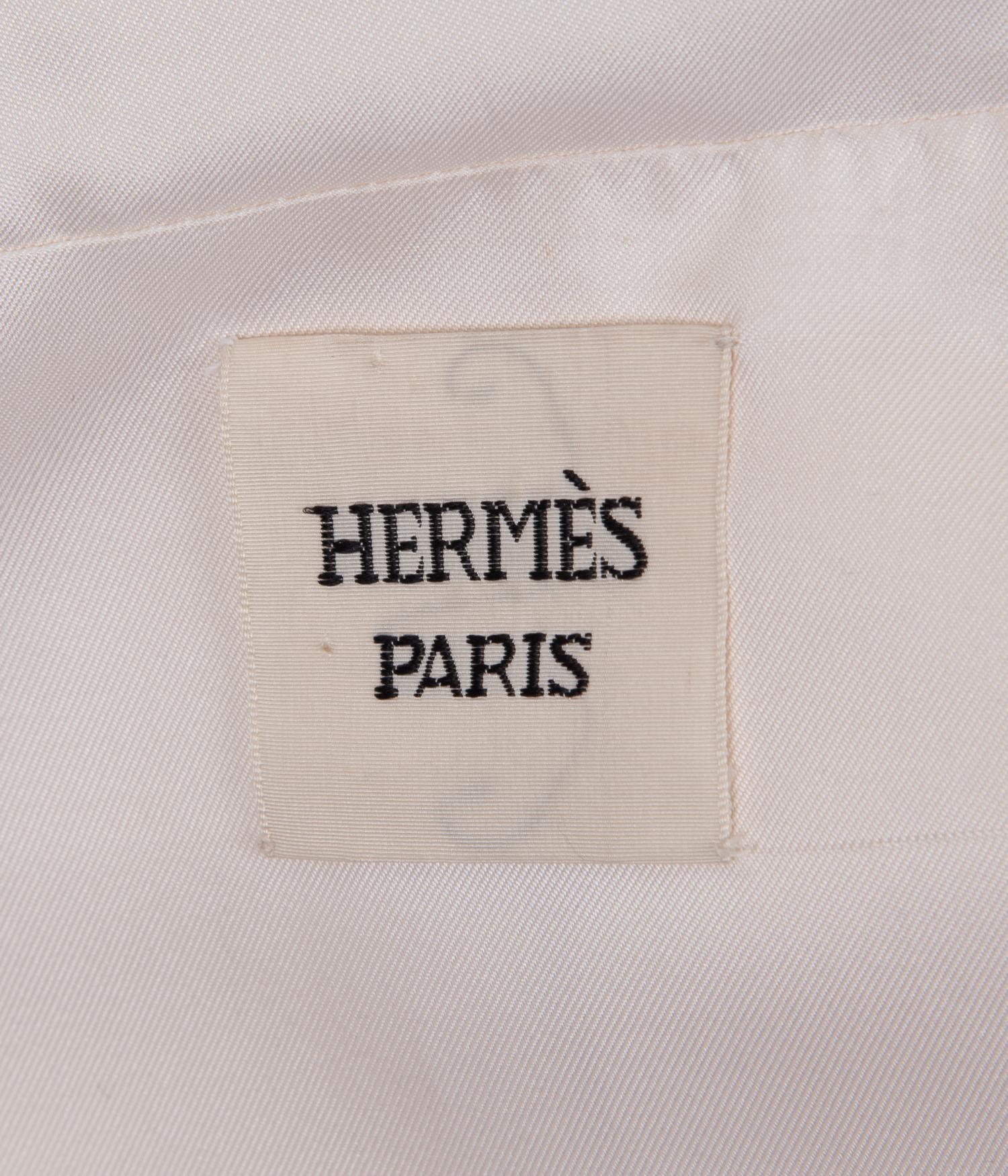 Hermès Pearl Mink Fur Hooded Poncho, Fall 2006