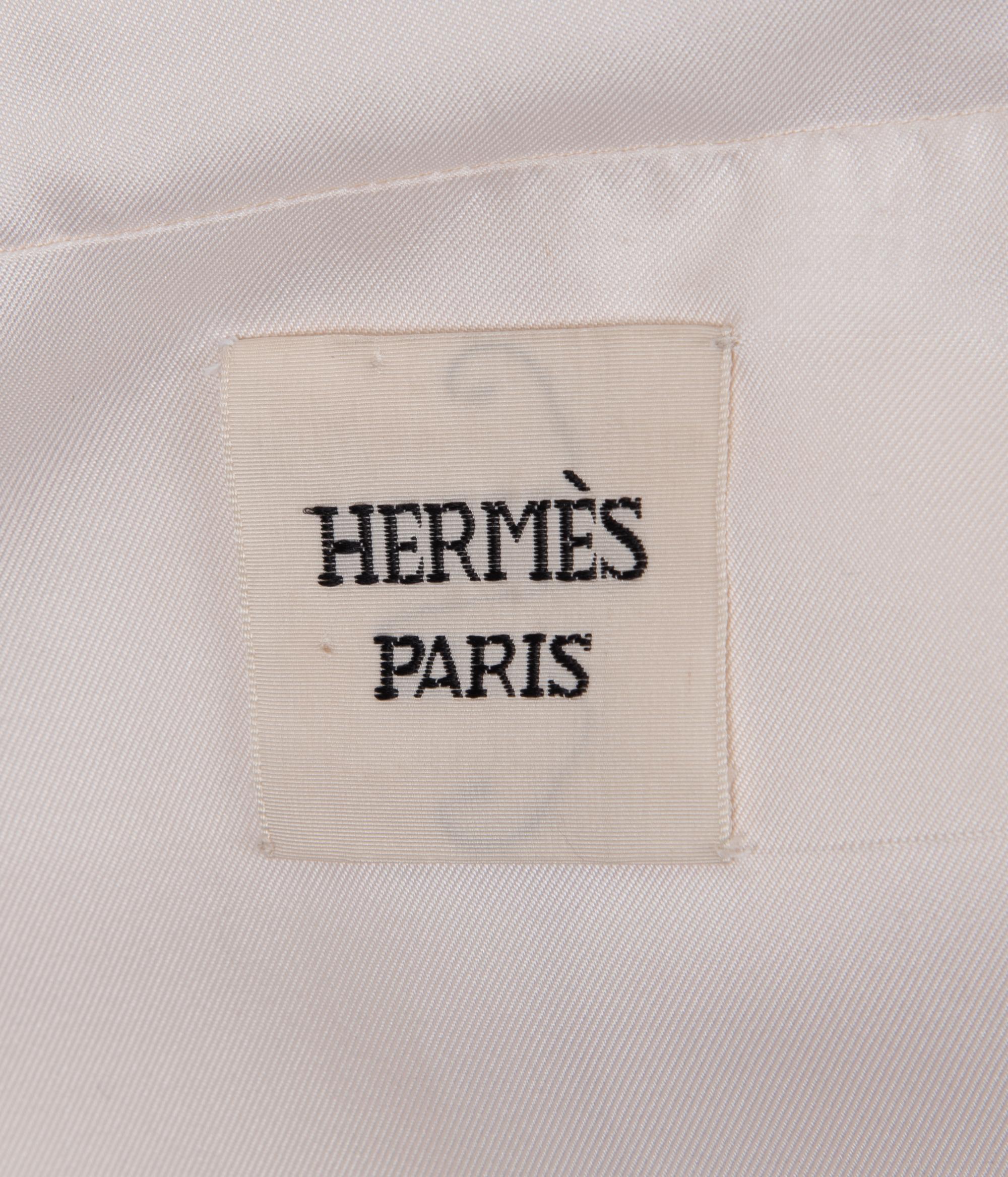 Hermès Pearl Mink Fur Hooded Poncho, Fall 2006