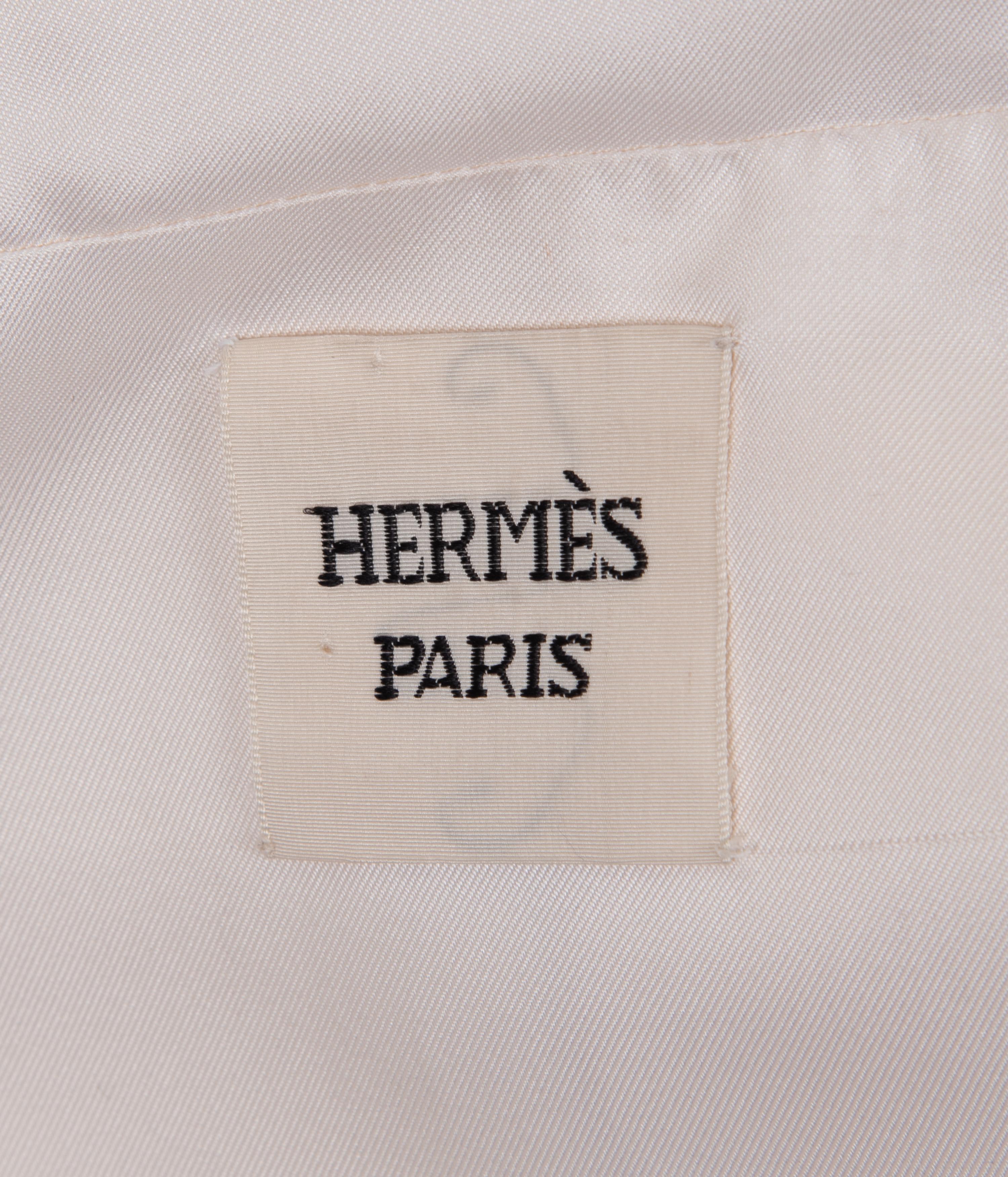 Hermès Pearl Mink Fur Hooded Poncho, Fall 2006