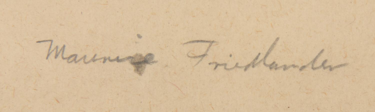 Maurice Friedlander sketch of a tree