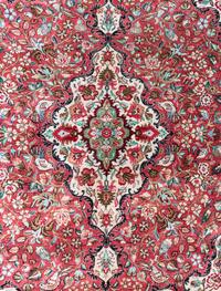 A Qum Silk Rug