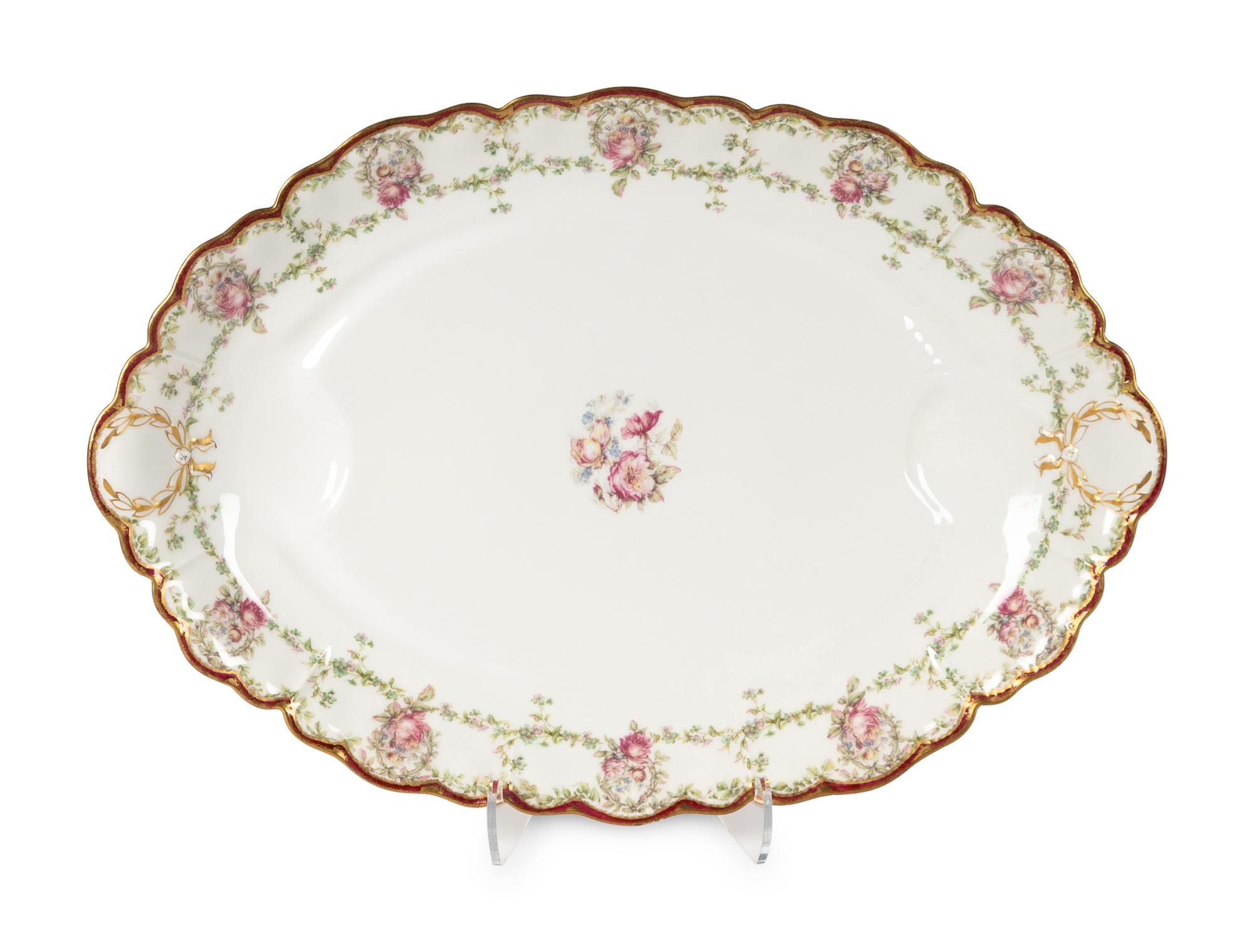 A Haviland Limoges Porcelain Serving Platter