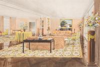 Residence of Mrs. Wm J. Reid (Issy) Studies (a group of four works)