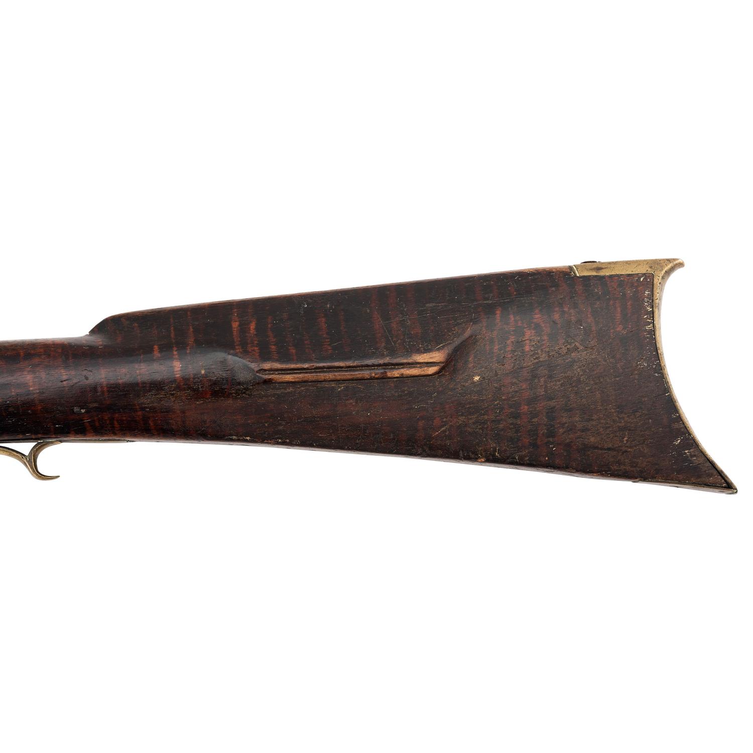 Half-Stocked Percussion Trade Gun by Leman