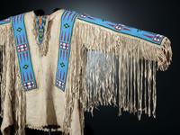 Assiniboine Beaded Hide Shirt