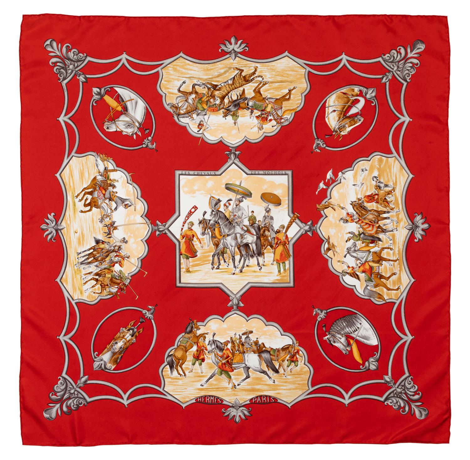 Hermès 90cm Silk Scarf