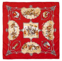 Hermès 90cm Silk Scarf