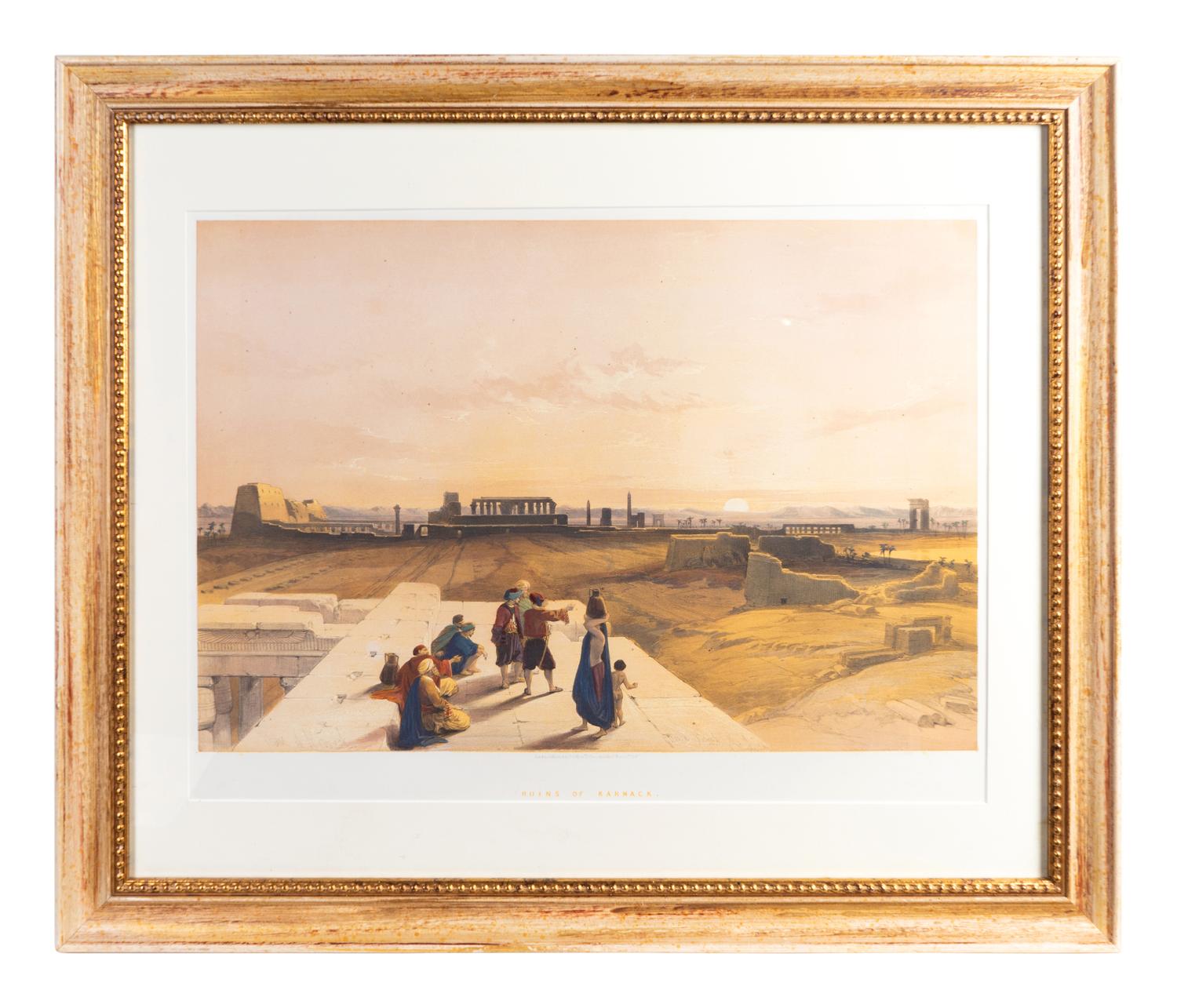 David Roberts (Scottish, 1796-1849) Eight Views of Egypt, Nubia and the Holy Land