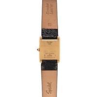 CARTIER, 18K YELLOW GOLD 'TANK' WATCH