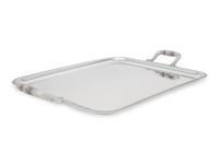 A Christofle Malmaison Silver-Plate Tray