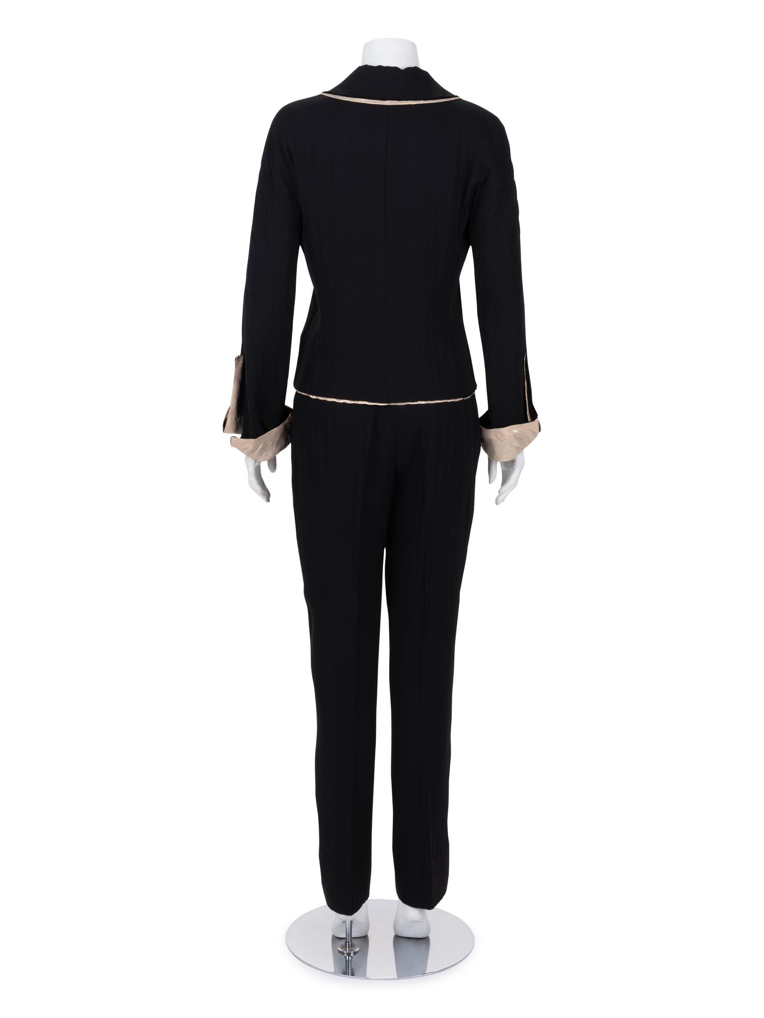 Givenchy Haute Couture Pants Ensemble, 1990-2000s