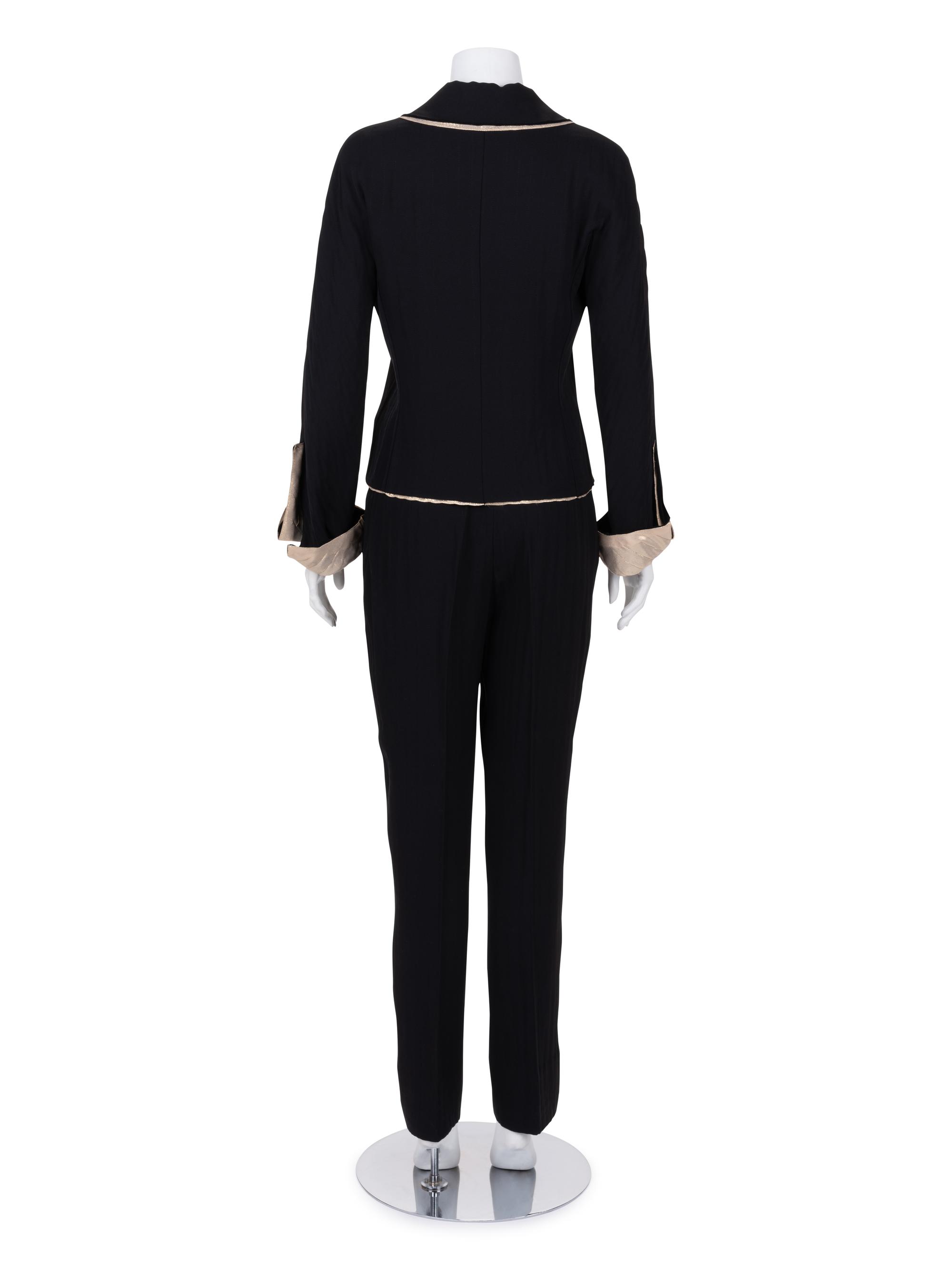 Givenchy Haute Couture Pants Ensemble, 1990-2000s