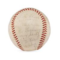A 1965 St. Louis Cardinals Team Signed Autograph Baseball (Beckett Authentication Services)