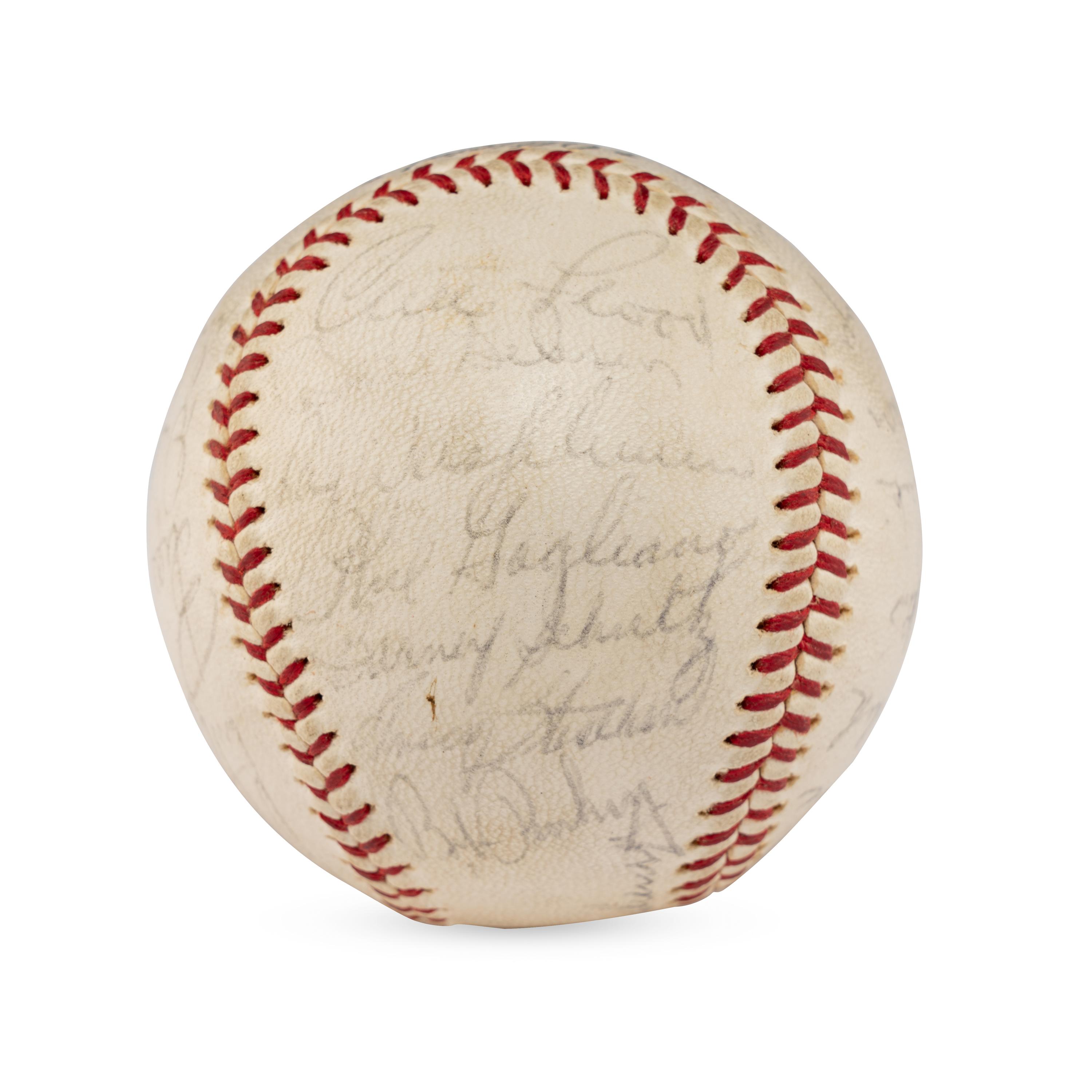 A 1965 St. Louis Cardinals Team Signed Autograph Baseball (Beckett Authentication Services)