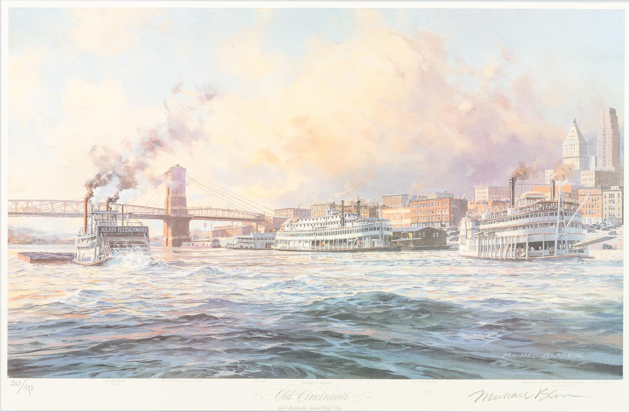 Twenty-Two Cincinnati-Related Prints